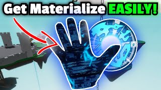 The EASIEST Way To Get The NEW Materialize Glove  Slap Battles [upl. by Gonnella]