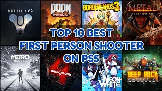 Top 10 Best FPS Games On PS5  2024 [upl. by Corney]