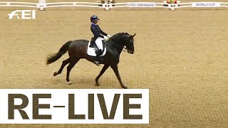 RELIVE  Grand Prix  FEI Dressage World Cup™ 20232024 Herning [upl. by Ahtekahs]