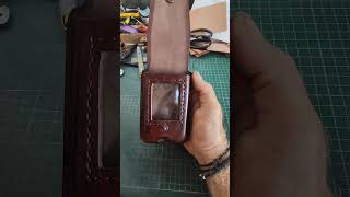 Dexcom G6 insulin monitoring handmade leather case dexom diabetes diabetic insulin [upl. by Rotciv]