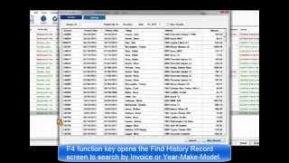 Manager SE  F4 Find History Record [upl. by Atinus]