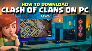 How to Download CLASH OF CLANS on PC 2023  COC in Pc [upl. by Walford]