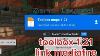 toolbox minecraft 12103 link mediafire ✅️🔥 [upl. by Tutto]