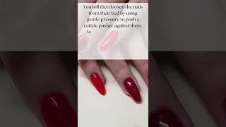 Proper Acrylic Nail Removal A StepbyStep Guide [upl. by Calv69]