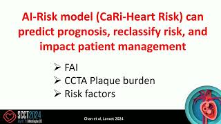 Sponsored Symposia Comprehensive risk prediction Quantifying inflammation w CaRiHeart FAIScore [upl. by Coppins]