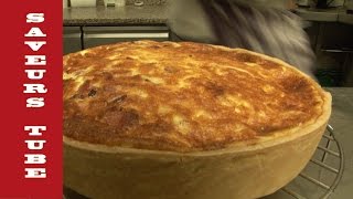 How to make Quiche Lorraine with The French Baker TV Chef Julien from Saveurs Dartmouth UK [upl. by Leiva]