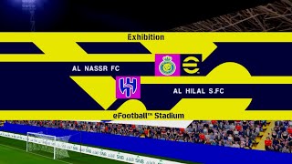 eFootball 2025 PPSSPP Android Offline Gameplay Al Nassr vs Al Hilal Graphics HD [upl. by Nemaj671]