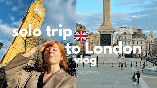 My First Solo Trip to London 🇬🇧 5 Days in UK VLOG [upl. by Adnawat917]