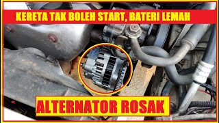 Punca Kereta Tak Hidup  Bateri atau Alternator dan Kenal Pasti [upl. by Yankee]