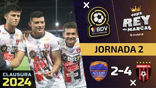 Copa Rey de Marcas  LigaFUTVEBancodeVenezuela  Academia VS Portuguesa  Jornada 2  LigaFUTVE [upl. by Gnihc511]