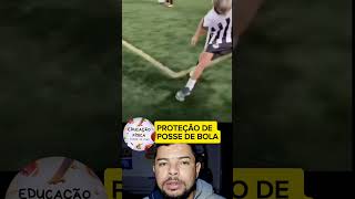 PROTEÇÃO DE POSSE DE BOLA PARA O FUTSAL E FUTEBOL educacaofisica futebol futsal treinamento [upl. by Marla]