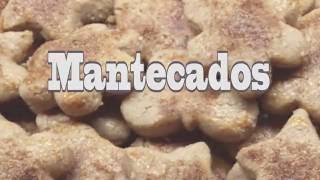 Cómo hacer Mantecados de Almendra Cacao y Canela Postres Navideños Deliciosos  Dulces Navideños [upl. by Garceau]