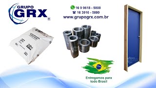 GRUPO GRX®  Argamassa Baritada Portas Radiológicas Lençol de Chumbo Vidro Plumbífero Veja vídeo [upl. by Zusman]