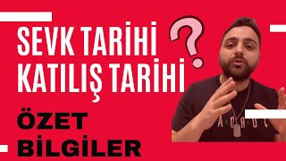 Sevk Tarihi ve Katılış Tarihi Nedir   Askerlik tarihim gelene kadar bir işlem yapacak mıyım [upl. by Nahej]