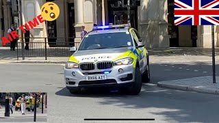 Metropolitan Police ARV Responding At Insane Speeds Catching Air Time  ARMED RESPONSE [upl. by Esir]