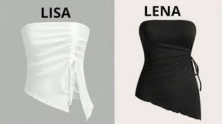 LISA OR LENA CLOTHES  OUTFIT [upl. by Yesteb]