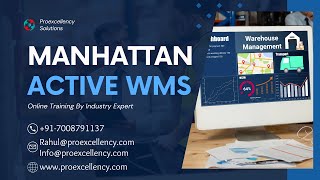 Manhattan Active WMS Online Courses  Designed for Professionals [upl. by Harri]