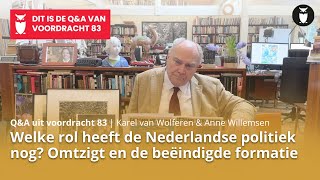 QampA Karel van Wolferen over Pieter Omtzigt en de formatie  Welke rol heeft de Nederlandse politiek [upl. by Nylkoorb360]