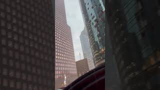 HighRise Windows Shatter During Deadly Houston Storm [upl. by Nawyt]