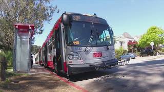 38R Geary Rapid inbound [upl. by Osicnarf]