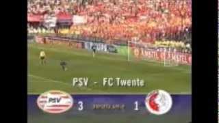 Twente  PSV Bekerfinale 2001 strafschoppen [upl. by Nwahsuq]