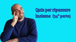 Quiz 34 per il ripasso concorso docenti ter tfa psicologia pedagogia ripasso scuola [upl. by Samtsirhc]