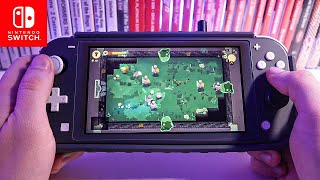 Moonlighter Nintendo Switch Lite GAMEPLAY [upl. by Henigman]