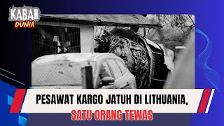 DETIK DETIK PESAWAT KARGO JATUH DI LITHUANIA [upl. by Linden417]