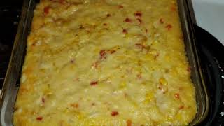 🥘 OPEN  KITCHEN TRINI CORN PIE [upl. by Tchao]