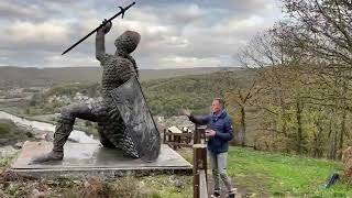 BOGNYSURMEUSE  ardennes 🍂 Découvrez « DARDENNOR » le chevalier d’acier qui trône sur la ville [upl. by Esiralc]