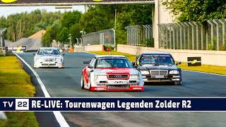 MOTOR TV22 RELIVE Tourenwagen Legenden Zolder Rennen 2 2021  DTM Classic [upl. by Ellynn]