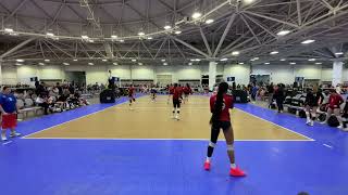 LAVA North 17 Molten vs Amazons 17 Mambas Northern Lights Volleyball Qualifier Day 3 12824 [upl. by Aihcats]