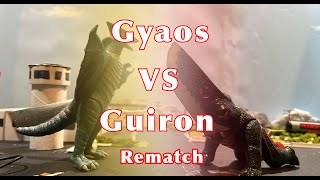 Gyaos vs Guiron Rematch Trunkers Challenge Gamera Fan Film [upl. by Terag]