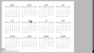 How To Create a Calendar  InDesign Tutorial [upl. by Johm275]