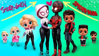 Growing Up in SpiderVerse 30 DIYs for LOL Surprise [upl. by Onairpic]