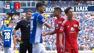 Brenden Aaronson red Card Darmstadt vs Union Berlin 14 All Goals and Extended Highlights [upl. by Dobrinsky]