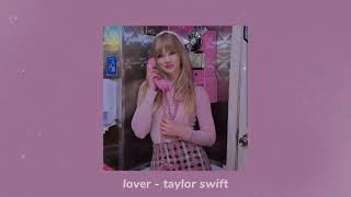 lover  taylor swift sped up [upl. by Sidwohl]