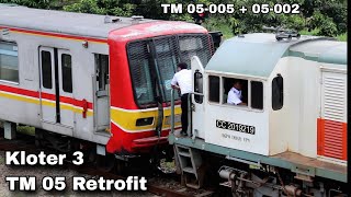 PERSIAPAN KLOTER 3 TM 05 RETROFIT KE PT INKA MADIUN [upl. by Anna-Diana819]