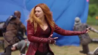 wanda maximoff bts  delete scenes twixtor [upl. by Asus]