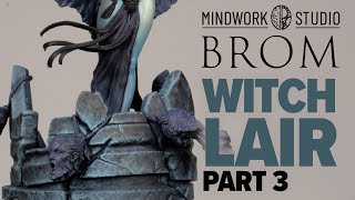 Mindwork Studio Brom Witch Lair Part 3 How to Paint Rocks and Stone [upl. by Wareing]