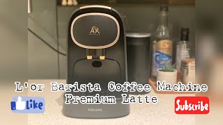 Unboxing L’or barista coffee machine premium lattemaking cappuccino and iced latte [upl. by Stine]