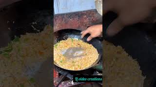 Egg fried ricestreetfoodfoodfoodiefoodbloggerrecipefriedricenewsnacksnacksytshortsyoutube [upl. by Aenad]