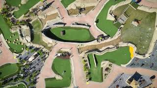 Suffolk Adventure Golf Aerial Footage [upl. by Arraik926]