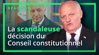 La scandaleuse décision du Conseil constitutionnel  François Asselineau [upl. by Sherwynd]