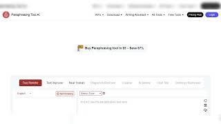 Paraphrasing AI Tool [upl. by Cooley]