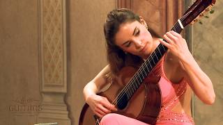 Ana Vidovic plays Recuerdos de la Alhambra by Francisco Tárrega on a Jim Redgate classical guitar [upl. by Sadowski4]