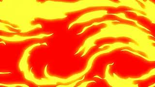 ANIMATED FIRE TRANSITION EFFECT 1  Cartoon overlay [upl. by Heti]