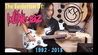 The Evolution Of blink182 19922018 [upl. by Tonjes815]