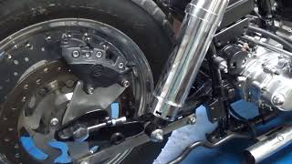 Harley Davison Shovelhead build continues Seeing Assemblies Still Exposed [upl. by Brana]