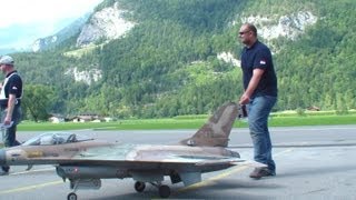 JWM2013 RWassen Giant Turbine Scale F16 Israeli Modell Jet [upl. by Ahsenor]